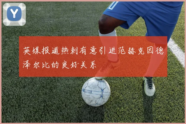英媒报道热刺有意引进范赫克因德泽尔比的良好关系